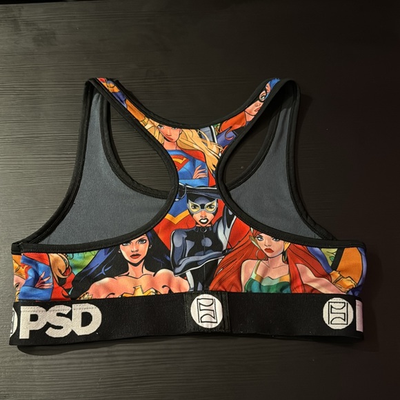 PSD UNDERWEAR DC COMICS SPORTS BRA (CATWOMAN, POSION IVY, SUPERGIRL, MERA) - Picture 2 of 6